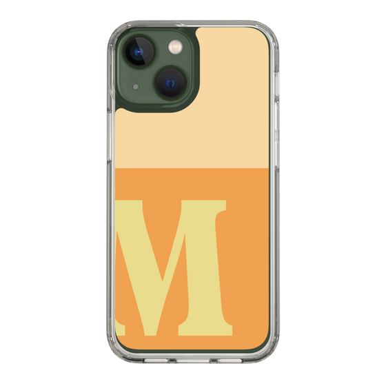 Slim Protection Case［ Original - initial two tone - M orange ］
