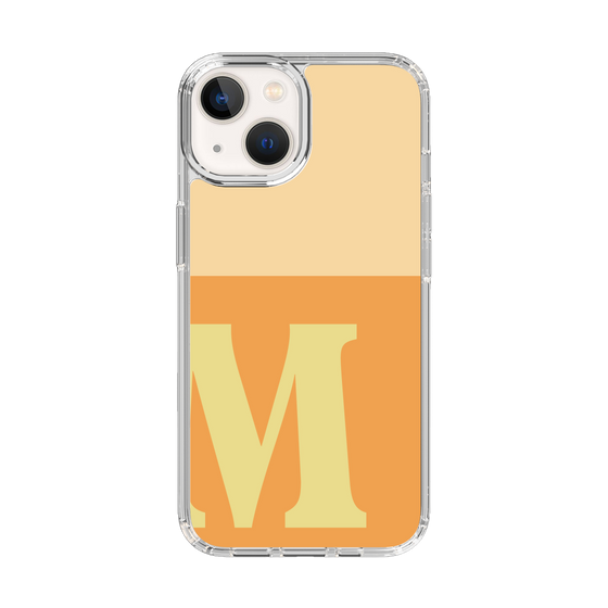 Slim Protection Case［ Original - initial two tone - M orange ］