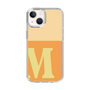 Slim Protection Case［ Original - initial two tone - M orange ］