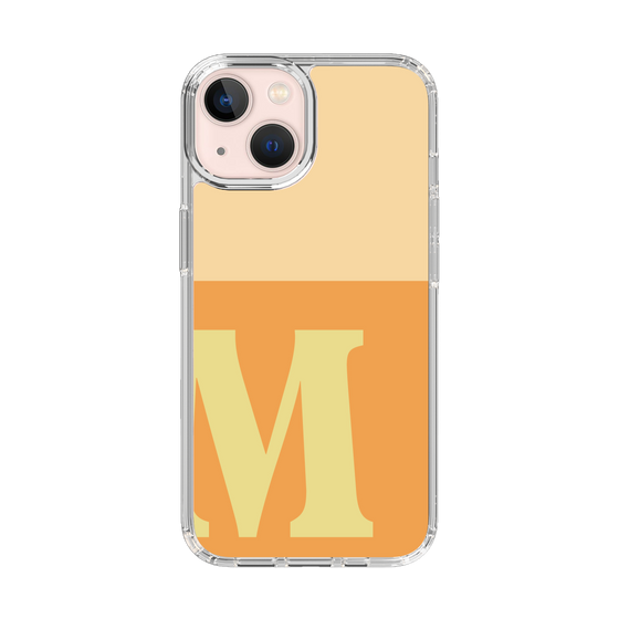 Slim Protection Case［ Original - initial two tone - M orange ］