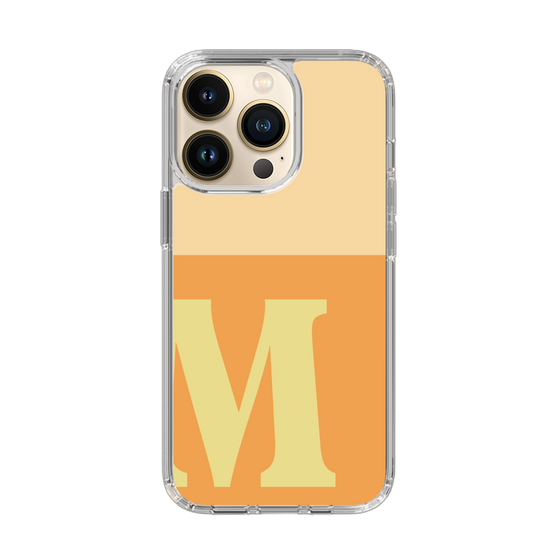 Slim Protection Case［ Original - initial two tone - M orange ］