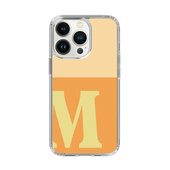 Slim Protection Case［ Original - initial two tone - M orange ］