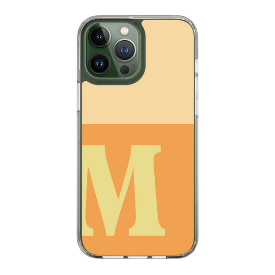 Slim Protection Case［ Original - initial two tone - M orange ］