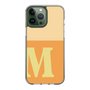 Slim Protection Case［ Original - initial two tone - M orange ］
