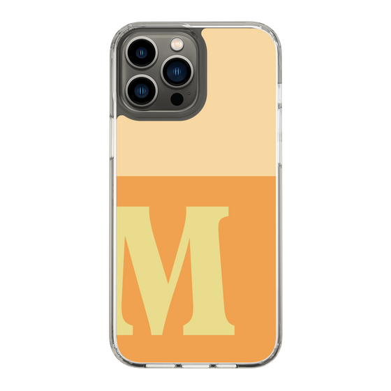Slim Protection Case［ Original - initial two tone - M orange ］