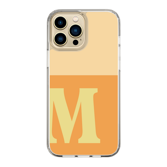 Slim Protection Case［ Original - initial two tone - M orange ］