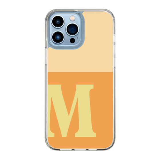Slim Protection Case［ Original - initial two tone - M orange ］