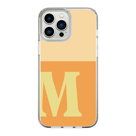 Slim Protection Case［ Original - initial two tone - M orange ］