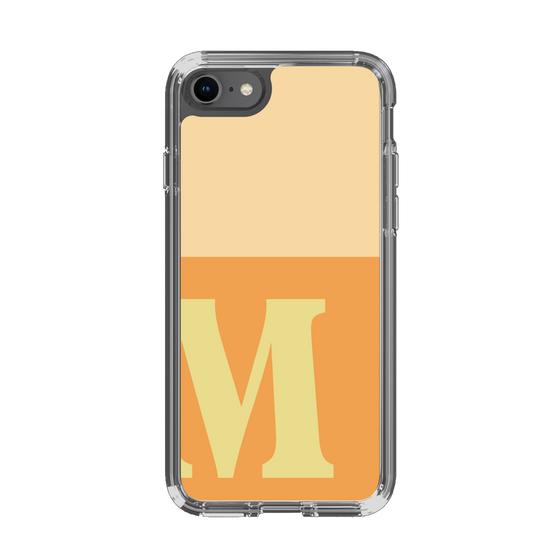Slim Protection Case［ Original - initial two tone - M orange ］