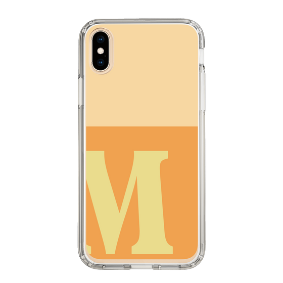 Slim Protection Case［ Original - initial two tone - M orange ］
