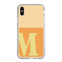 Slim Protection Case［ Original - initial two tone - M orange ］