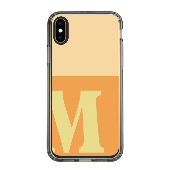 Slim Protection Case［ Original - initial two tone - M orange ］