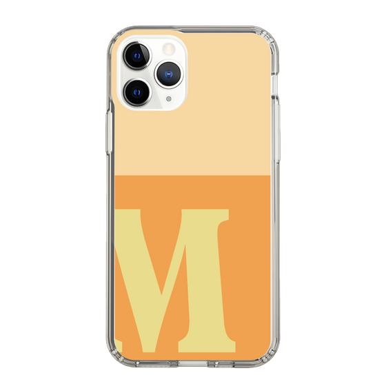 Slim Protection Case［ Original - initial two tone - M orange ］