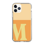 Slim Protection Case［ Original - initial two tone - M orange ］