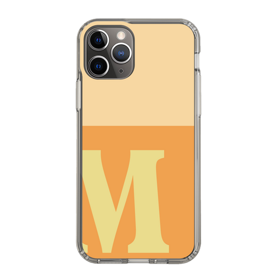 Slim Protection Case［ Original - initial two tone - M orange ］
