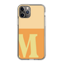 Slim Protection Case［ Original - initial two tone - M orange ］