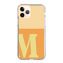 Slim Protection Case［ Original - initial two tone - M orange ］