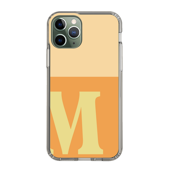 Slim Protection Case［ Original - initial two tone - M orange ］