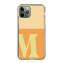 Slim Protection Case［ Original - initial two tone - M orange ］