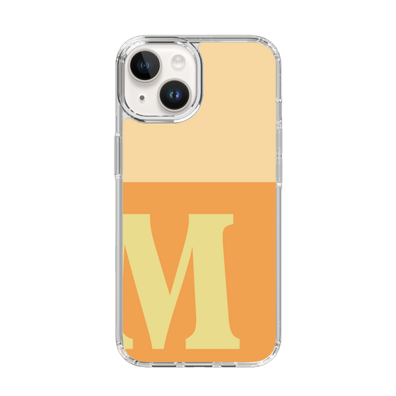 Slim Protection Case［ Original - initial two tone - M orange ］