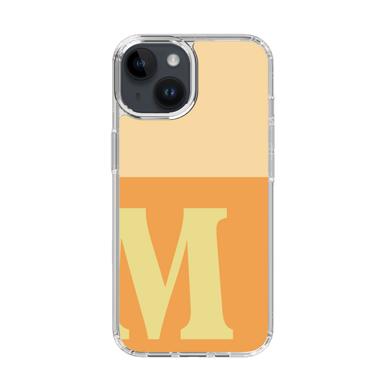 Slim Protection Case［ Original - initial two tone - M orange ］
