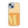 Slim Protection Case［ Original - initial two tone - M orange ］