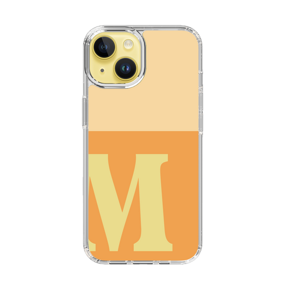 Slim Protection Case［ Original - initial two tone - M orange ］