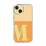 Slim Protection Case［ Original - initial two tone - M orange ］