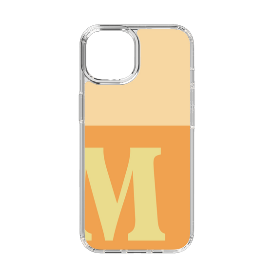 Slim Protection Case［ Original - initial two tone - M orange ］