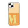 Slim Protection Case［ Original - initial two tone - M orange ］