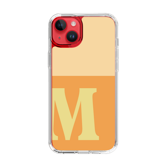 Slim Protection Case［ Original - initial two tone - M orange ］
