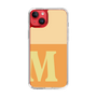 Slim Protection Case［ Original - initial two tone - M orange ］