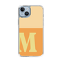 Slim Protection Case［ Original - initial two tone - M orange ］