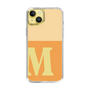 Slim Protection Case［ Original - initial two tone - M orange ］