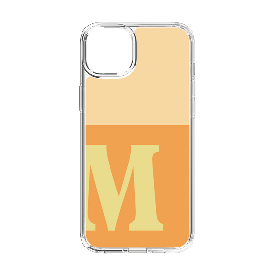 Slim Protection Case［ Original - initial two tone - M orange ］