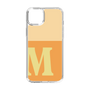 Slim Protection Case［ Original - initial two tone - M orange ］