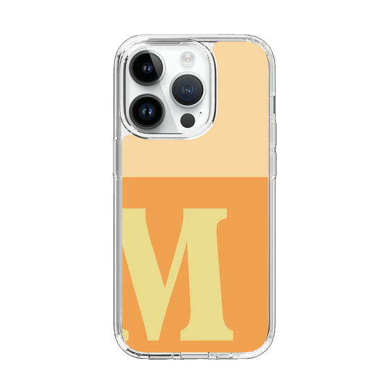 Slim Protection Case［ Original - initial two tone - M orange ］