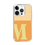 Slim Protection Case［ Original - initial two tone - M orange ］