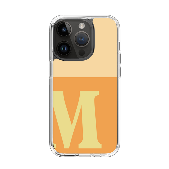 Slim Protection Case［ Original - initial two tone - M orange ］