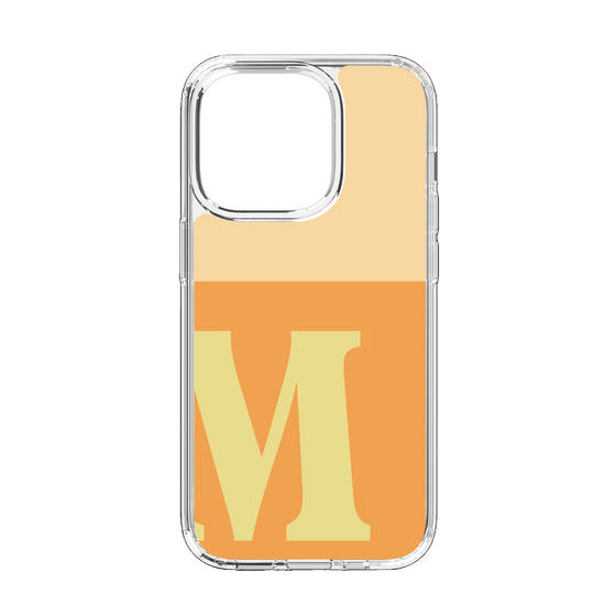 Slim Protection Case［ Original - initial two tone - M orange ］