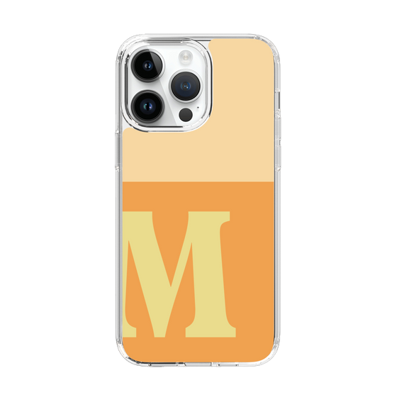 Slim Protection Case［ Original - initial two tone - M orange ］