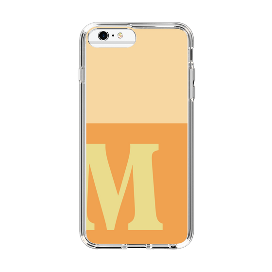 Slim Protection Case［ Original - initial two tone - M orange ］
