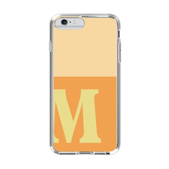 Slim Protection Case［ Original - initial two tone - M orange ］