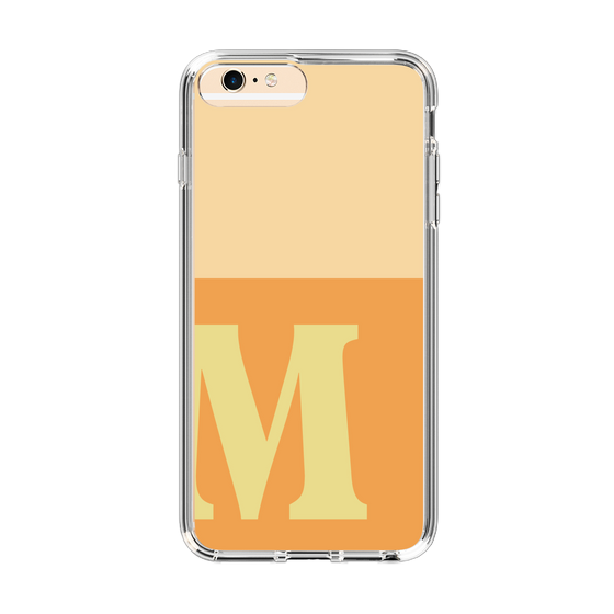 Slim Protection Case［ Original - initial two tone - M orange ］