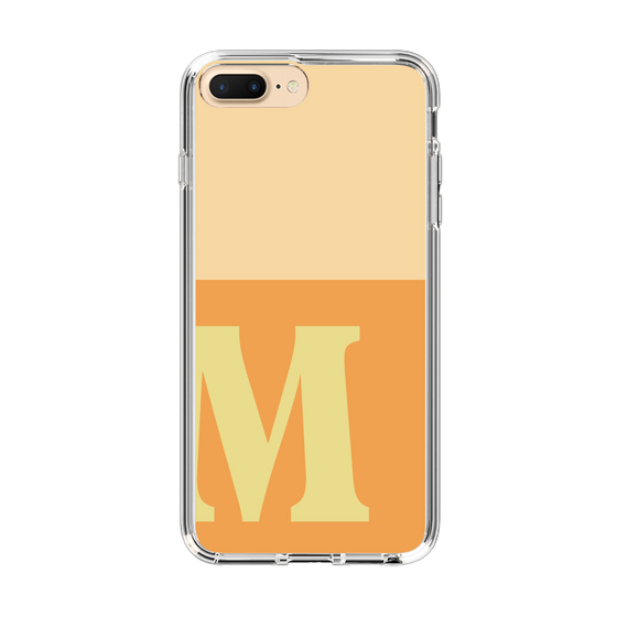 Slim Protection Case［ Original - initial two tone - M orange ］