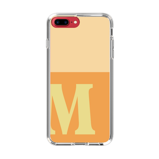 Slim Protection Case［ Original - initial two tone - M orange ］
