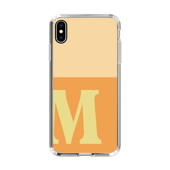 Slim Protection Case［ Original - initial two tone - M orange ］