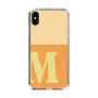 Slim Protection Case［ Original - initial two tone - M orange ］