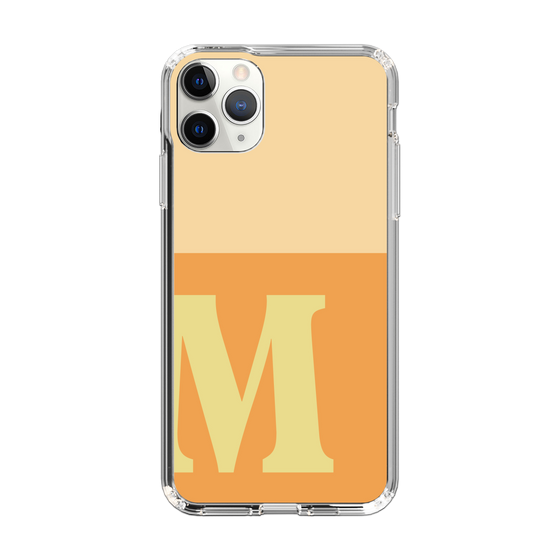 Slim Protection Case［ Original - initial two tone - M orange ］