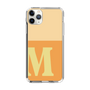 Slim Protection Case［ Original - initial two tone - M orange ］